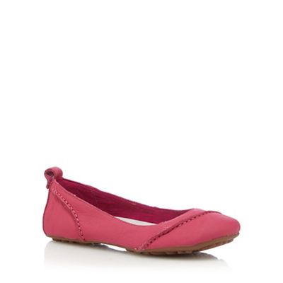Hush Puppies Bright pink 'Janessa' slip-on shoes